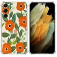 thumbnail image 1 of Poppies Flower Case for Samsung Galaxy S23 Plus,Aesthetic Colourful Floral Plant Case for Men Women,Unique Soft TPU Bumper Case Cover, 1 of 5