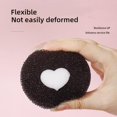 thumbnail image 4 of Heart-shaped cleaning box for makeup brushes and powder containers quick cleaning tools, 4 of 8