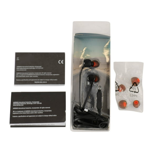 ZOUSSIQI Wired Gaming Earphone Noise Cancelling Comfortable Silicone Gaming Earbuds for Computer Laptop Phone Black EL225#45518