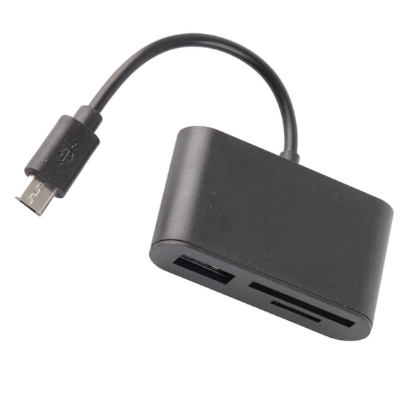 Lector De Tarjetas USB, Material ABS Ampliar Lector De Tarjetas De Almacenamiento De Memoria Para Dispositivo