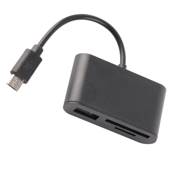 Lector De Tarjetas USB, Material ABS Ampliar Lector De Tarjetas De Almacenamiento De Memoria Para Dispositivo