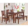 thumbnail image 2 of East West Furniture Dudley 6 Piece Buckland Rectangular Dining Table Set, 2 of 2