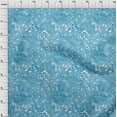 thumbnail image 4 of oneOone Georgette Viscose Light Blue Fabric Moire Sewing Material Print Fabric By The Yard 42 Inch Wide, 4 of 4