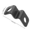 thumbnail image 2 of CIMAXIC 1 Pair Fork Mount Turn Signals Black For Motorcycle Riders, 2 of 8