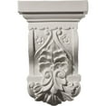 thumbnail image 3 of Ekena Millwork 5 1/2"W x 2 3/4"D x 8 1/4"H Emery Leaf Corbel, 3 of 5