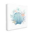 thumbnail image 3 of Maritime Clamshell Layered Coral Animals & Insects Graphic Art Gallery Wrapped Canvas Print Wall Art, 3 of 7