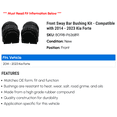thumbnail image 2 of Front Sway Bar Bushing Kit - Compatible with 2014 - 2023 Kia Forte - Beck Arnley, 2 of 2