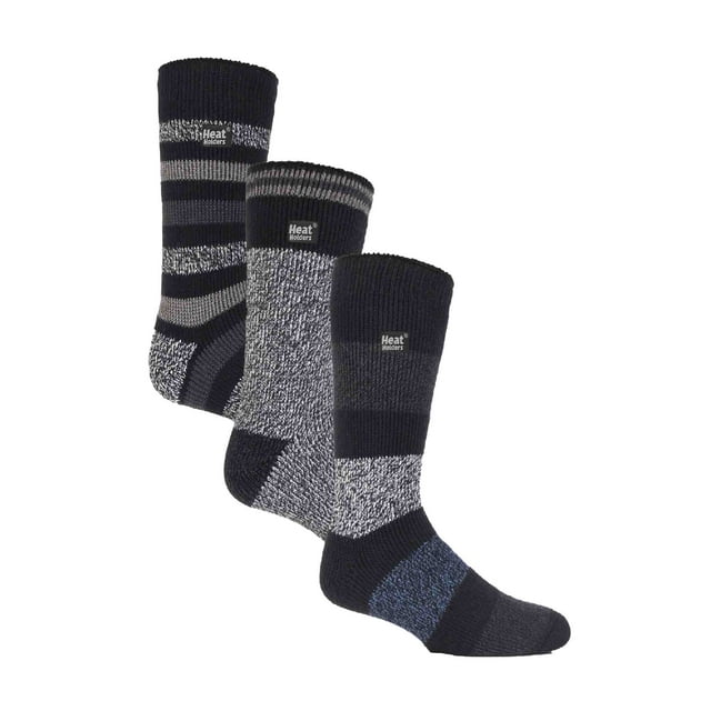 HEAT HOLDERS - 3 Pack Multipack Mens Insulated Thermal Socks for Winter