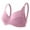 Pink, variant on Plus Size Push Up Bras for Women Hide Back Fat Smoothing Bra Seamless Underwire T-Shirt Bra