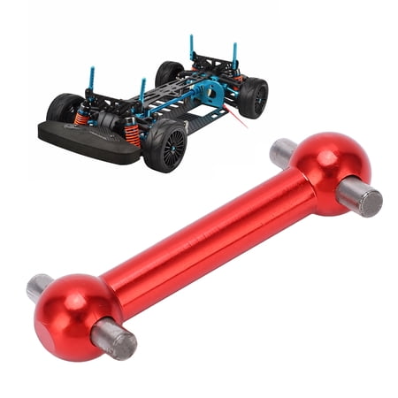 Elowen Metal Dog Bone Drive Shaft Upgrade Parts 4PCS Aluminum Alloy Dog Bone Drive Shaft Set High Accuracy Stable and Lightweight for TT01 TT02 RC Car Flexible and Strong Easy to Install