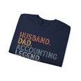 thumbnail image 3 of Accountant CPA Sweatshirt Gifts Crew Neck Shirt Long Sleeve Unisex, 3 of 4