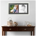 thumbnail image 2 of ArtToFrames Collage Photo Picture Frame with 2 - 10x10 Openings, Framed in White with Charcoal and Black Mats (CDM-3966-40), 2 of 8