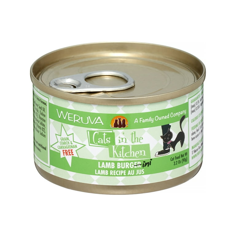 24 Pack) Weruva Cats in the Kitchen Lamb Burgini Au Jus Grain-Free