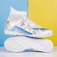 thumbnail image 5 of Zapatos de fútbol para hombre, calzado deportivo de entrenamiento al aire libre, tacos de hierba profesionales, tobilleros ultraligeros, antideslizantes, partido Unisex, 5 of 5