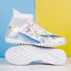 thumbnail image 4 of Zapatos de fútbol para hombre, calzado deportivo de entrenamiento al aire libre, tacos de hierba profesionales, tobilleros ultraligeros, antideslizantes, partido Unisex, 4 of 4