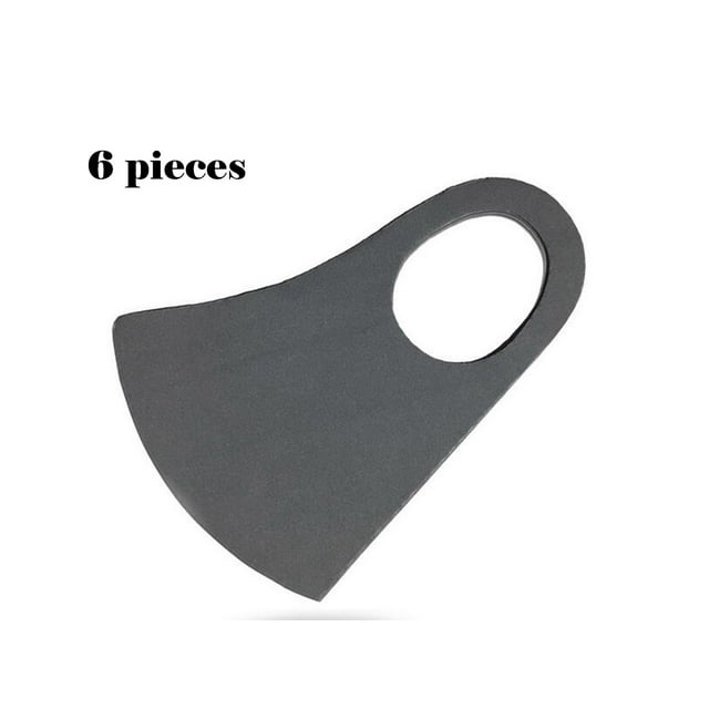 6 Pieces Dust Face Protections Reusable Comfy Breathable Safety Air Fog Outdoor Fashion Masks For Kids