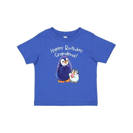 

Inktastic Happy Birthday Grandma!- Cute Penguins Gift Baby Boy or Baby Girl T-Shirt