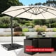 thumbnail image 2 of Base para Sombrilla de Patio Costway 4 Piezas 20L Color Negro, 2 of 3