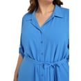 thumbnail image 4 of Vestido largo Roman Fashion V-MIC-1765-AZUL Tallas extras Azul claro 36, 4 of 6