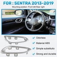 thumbnail image 4 of Front Left & Right Inside Interior Door Handle Trim Bezel for for Sentra 2013-2019 80683-3RA0A 80682, 4 of 5