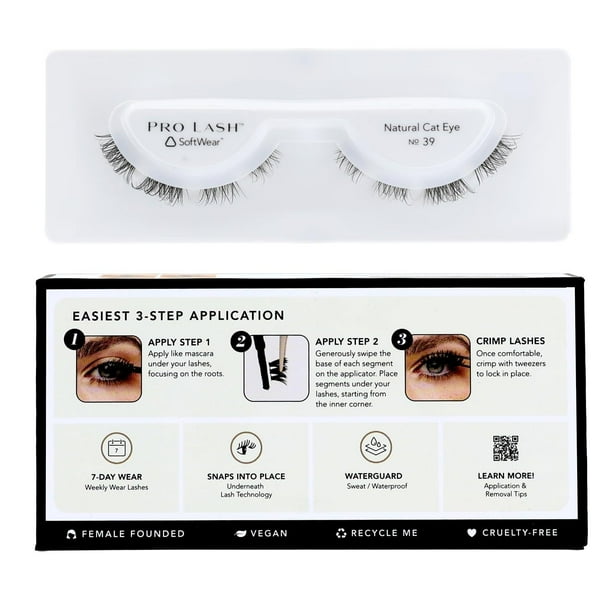 Kit Lash Clusters Pro Lash SoftWear Clean Girl Mini para 7 días