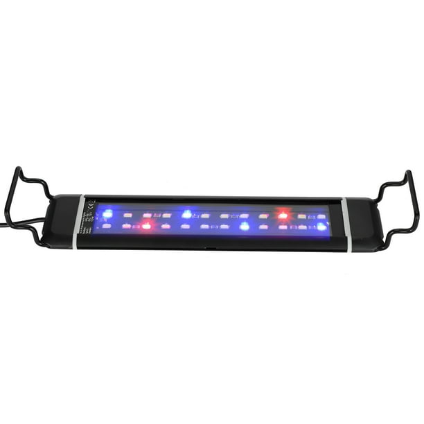 Luz LED Para Acuario, Luz LED Ajustable Para Acuario De 18,9 A 11,6 Pulgadas, Alto Brillo, Extensible Para Pecera Para Acuario