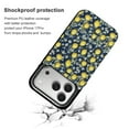 thumbnail image 2 of Lemon Floral Pattern Leather Wallet Case for iPhone 16 Wallet Case Card Holder Flip, 2 of 8