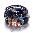 thumbnail image 1 of Bracelet Set For Everyday Wear - Multicolor Bead Stackable Stretch Bracelets For Ladies And Men In A Multilayer Design Versatile Accessory For Any Occasion, 1 of 6