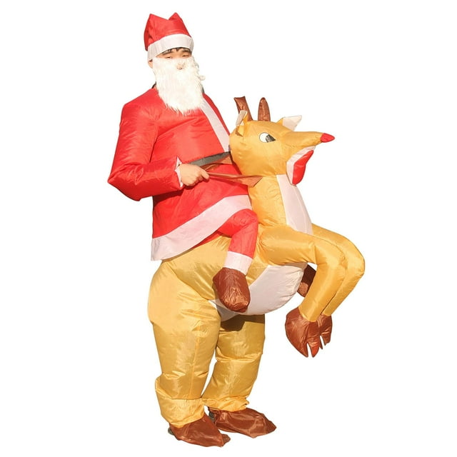 Disfraz Inflable Salvador de Navidad para Cosplay