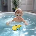 thumbnail image 1 of Juguete de Baño | Barco flotante de plástico con mecanismo de cuerda | Colores brillantes | Materiales seguros | Divertido juego acuático interactivo | Juguete de natación flotante | 1 Juego, 1 of 9