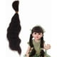 thumbnail image 1 of Peluca de cabello mohair, extensiones de cabello largo y rizado, cabello artificial para muñecas, pelucas negras para figuras, extensiones de cabello, peluca de repuesto, 1 of 9