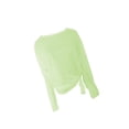 thumbnail image 3 of Camisetas de manga larga jinwen Ligeras básicas verde, 3 of 8