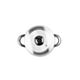 thumbnail image 2 of Olla De Acero Inoxidable Lamex 20 cm Gunmetal OLLAGM20CMAC, 2 of 4
