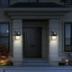 thumbnail image 1 of Luces solares de jardín, luces de pared para exteriores con sensor de movimiento, luz blanca cálida, IP65 resistente al agua, luz de seguridad solar para patio y cerca., 1 of 7