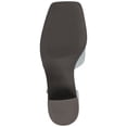 thumbnail image 5 of Journee Womens Evangeline Square Toe Stacked Heel Pumps, Widths Available, 5 of 9