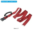 thumbnail image 2 of Uxcell Carrying Strap with Handle Adjustable Nylon Belt for Moving Boxes Red, 2 of 5