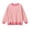 Pink Striped, variant on Girls Striped Sweater Cotton Knit Crew Neck Pullover Tops Girls Casual Fall Winter Clothes, 5-16
