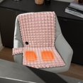 thumbnail image 3 of HLONK Office Chair Heating Pad  Heated Chair Pad Cushion for Full Back  Rechargeable Heating Pad for Office Chair Car Seat  Faux Fur USB Fast Heating Seat Warmer for Office Chair, 3 of 5