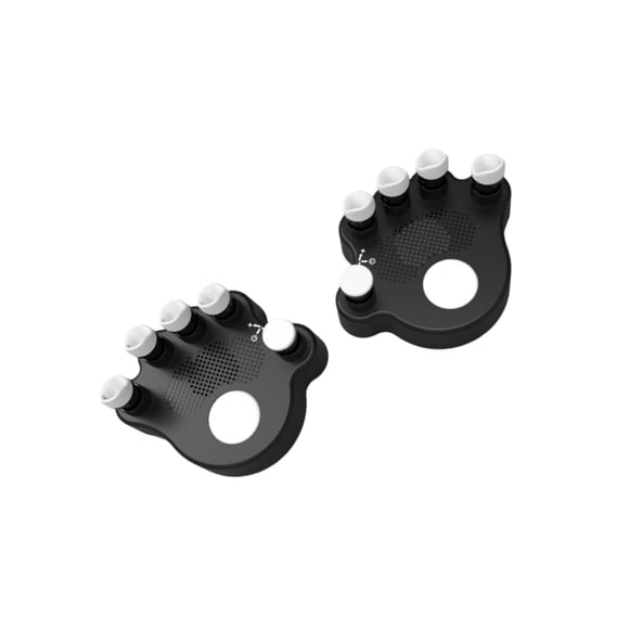 Entrenadores de dedos Fortalecedor de dedos de altavoz integrado para principiantes Negro CUTICAT Ejercitador de dedos de piano