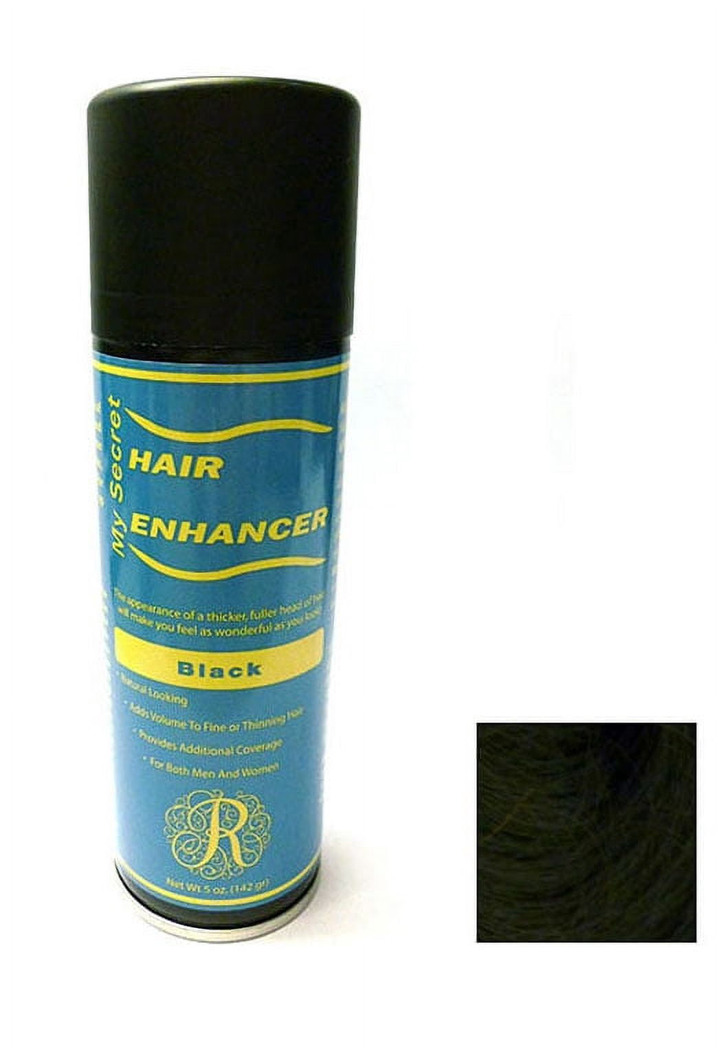 My Secret Hair Enhancer Spray, BLACK 5oz