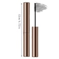 thumbnail image 3 of Waterproof Mascara & Thin Brush Mascara, Natural Slender Thick Curly Eyelash Mascara with Lightweight Three-Dimensional Definition, Black, 3 of 9