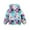 Multicolour, variant on Lkhaha Jacket For Toddler Girls Hooded Cute Cat Print Fleece Lined Warm Long Sleeve Zipper Hooded Fall Winter Coat Size 3-4 Years