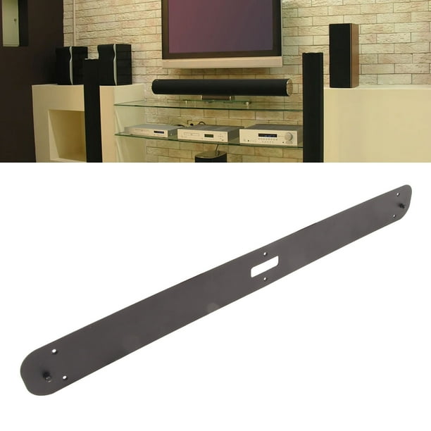 Soporte de montaje en pared para barra de sonido soporte de barra de sonido engrosado elegante para cine en casa para sala de estar