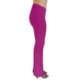 thumbnail image 2 of Vivian's Fashions Flare Bottom Pants, Junior Size (Magenta, 2X), 2 of 3