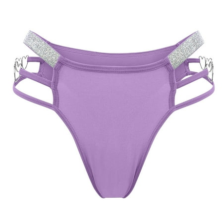 Thongs for Women Sexy Low Waist Cheeky Underwear Sexy Lace Glitter Strap G-String Thongs T-back Lingerie Panties