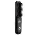 thumbnail image 1 of Plancha de pelo portátil sin cables con cepillo, carga USB, iones negativos, púas recubiertas de cerámica, ligera, para mujeres, peinado de viaje, apta para todo tipo de cabello, 1 of 6