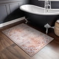 thumbnail image 2 of Beverly Rug Machine Washable Easy Cleaning Indoor Non-Slip Rugs Pink / Cream 2'x3', 2 of 9