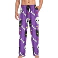 thumbnail image 4 of GZHJMY Halloween Civet and Skull Pajama Pants For Men, Men's Separate Bottoms, Small, Lounge Pants with Pockets, Christmas New Year Birthday Gifts, Small, Christmas New Year Birthday Gifts, Small, 4 of 7
