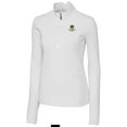 thumbnail image 2 of Women's Cutter & Buck White John Deere Classic Traverse Quarter-Zip Pullover Top, 2 of 3