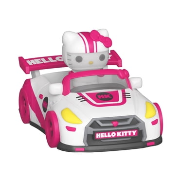 Funko Bitty POP Ride: Sanrio- Racecar with Hello Kitty, Vinyl Figure Collectible